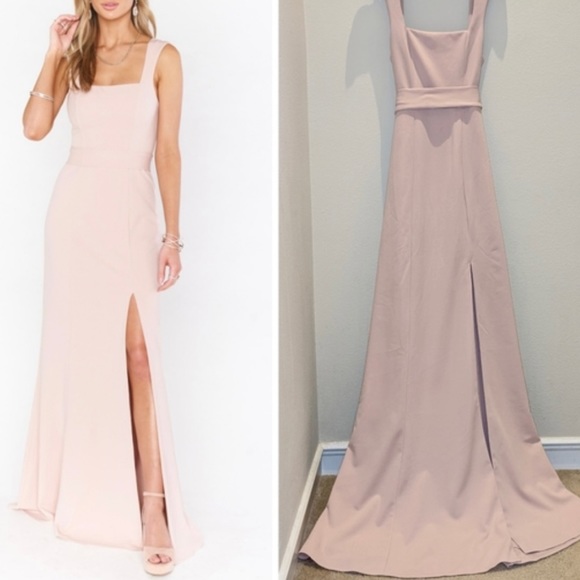 Show Me Your MuMu, Pale Pink Dress (XXS,00), Bridal - Picture 2 of 7